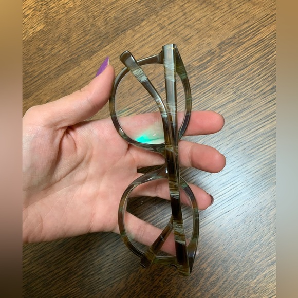 ZENNI X Keke Palmer Artsy Round Prescription Eyeglasses Green Tortoise Shell - Picture 4 of 15